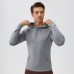 Hooded slim fit long sleeved top Hooded slim fit long sleeved top