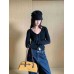 Elegant Versatile Knitwear Women's V-Neck Slim-Fitting Long Sleeve Top Elegant Versatile Knitwear Women's V-Neck Slim-Fitting Long Sleeve Top