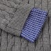 Half buttoned pullover knitted sweater Half buttoned pullover knitted sweater