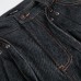 Original color denim straight leg pants