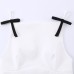Hot girl bow embellished camisole top