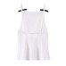 Hot girl bow embellished camisole top