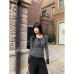 Polo Neck Long Sleeve T-Shirt for Women with Buttoned U-Neck Design