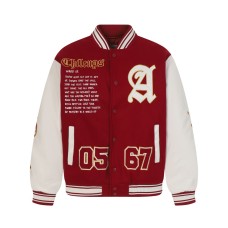 Thick cotton padded baseball jersey