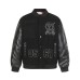 Thick cotton padded baseball jersey