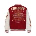 Thick cotton padded baseball jersey