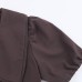 French Bubble Sleeve Round Collar Top