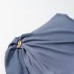 Hepburn style silk satin asymmetrical top Hepburn style silk satin asymmetrical top