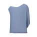 Hepburn style silk satin asymmetrical top Hepburn style silk satin asymmetrical top