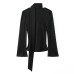 Silk Satin Scarf Shirt Women's Clothing Silk Satin Scarf Shirt Women's Clothing