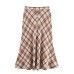 Commuting style Midi skirt women's clothing