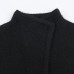 Double breasted knitted pilot jacket