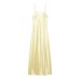 Sexy satin flute dress with embellishment Sexy satin flute dress with embellishment