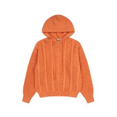 Casual Hooded Sweater Women Loose Knitwear Coat