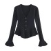 Stacked decorative soft jacket