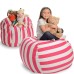 Kids' Beanbag Chair & Plush Toy Set | Premium Cotton Canvas for Cozy Playtime Comfort