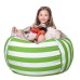 Kids' Beanbag Chair & Plush Toy Set | Premium Cotton Canvas for Cozy Playtime Comfort