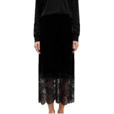 Lace high waisted skirt