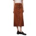 Single breasted high waisted skirt Single breasted high waisted skirt