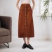 Single breasted high waisted skirt Single breasted high waisted skirt