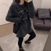 Style Round Neck Velvet Sweatshirt for Women