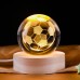 Creative 3D Internal Carving Night Light Basketball Crystal Ball Decoration Gift for Men's Birthday