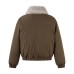 Mountain carved fur collar cotton jacket Mountain carved fur collar cotton jacket