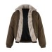 Mountain carved fur collar cotton jacket Mountain carved fur collar cotton jacket