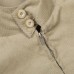 Loose corduroy stand up collar jacket