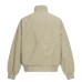 Loose corduroy stand up collar jacket