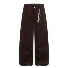 Corduroy wide leg pants