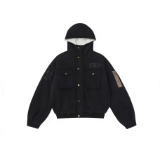 Hooded jacket cotton coat