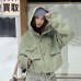 Hooded jacket cotton coat Hooded jacket cotton coat