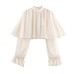Stacked decorative top for women's clothing