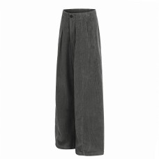 Corduroy wide leg pants