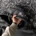 Starfish and Jellyfish Embroidered Pearl Beaded Hoodie for Women
