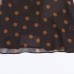 New Women's Fashion Polka Dot Chiffon Halter Neck Top