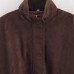 Retro loose short suede leather jacket Retro loose short suede leather jacket