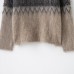Jacquard Knitted Shirt with Brushing Effect Jacquard Knitted Shirt with Brushing Effect