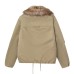 Artificial fur lapel pilot jacket women's clothing