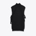 Minimally split design vest for women's clothing