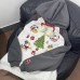Design Heavy Embroidery Cartoon Cat Color-blocked Raglan Sleeve Loose Fleece Hoodie