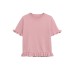 Chic Layered Knit Top with Short SleevesFashionable Women's Clothing Chic Layered Knit Top with Short SleevesFashionable Women's Clothing