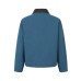 Embroidered canvas workwear jacket with teddy bear