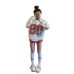 Style Star Number Hoodie Unisex Streetwear Loose Fit Long Sleeve Sweatshirt