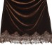 Style Lace Velvet Elegant A-Line Dress
