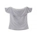 Street Short One Word Collar Bright Diamond Top