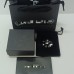 Leather Necklace and Leather Ring Jewelry Gift Box, Black, Universal Paper Packaging Box