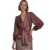 Strap waist slimming top