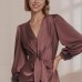 Strap waist slimming top